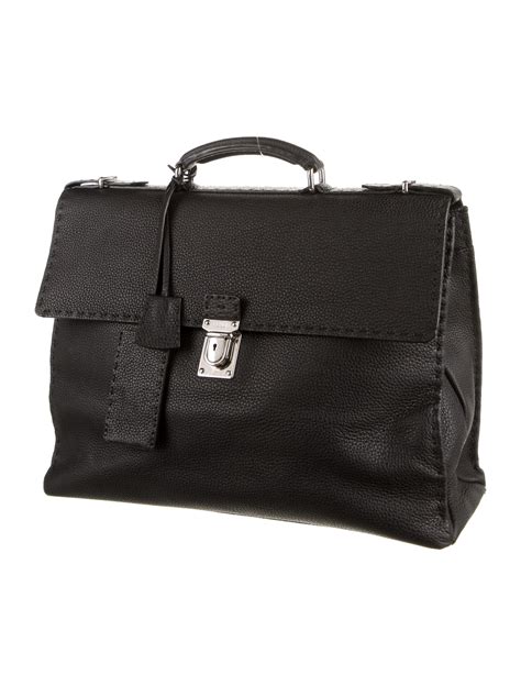 fendi selleria briefcase